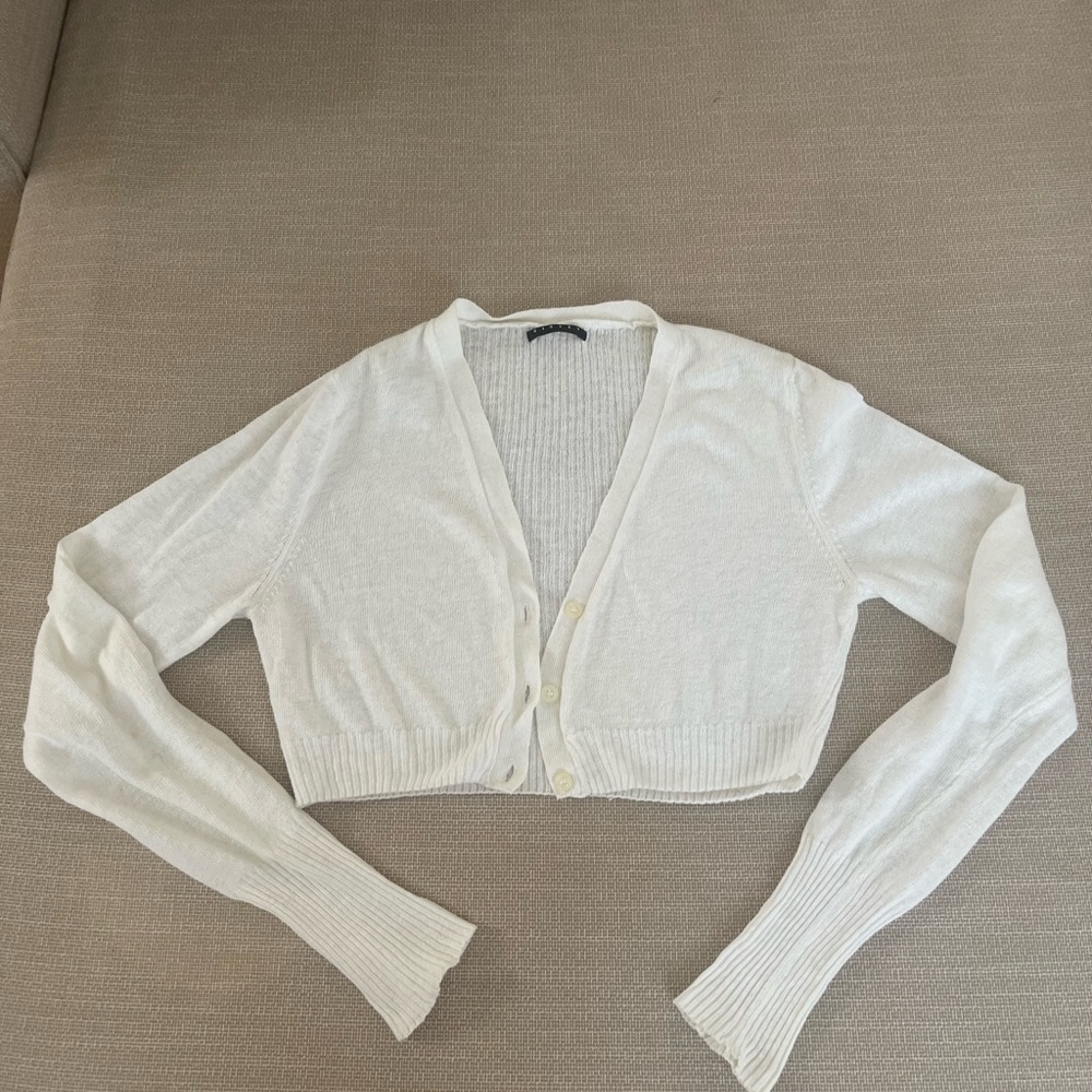 sisley . Summer, light, fashionable blazer, chest length, long sleeves.